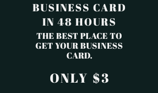 Design your business card (Professional & PRINT READY)