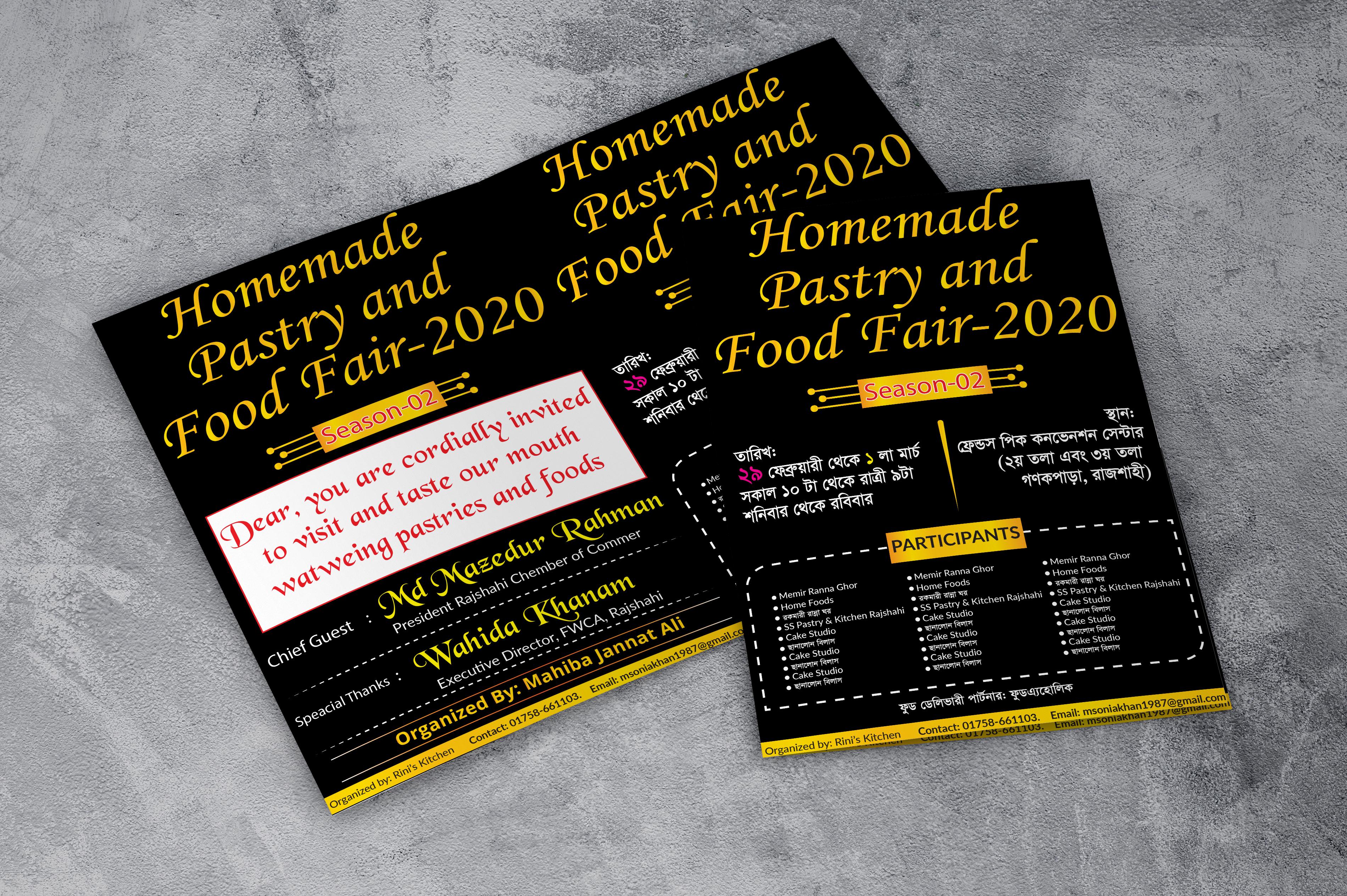 I will do Create Creative Flyer Design for you 