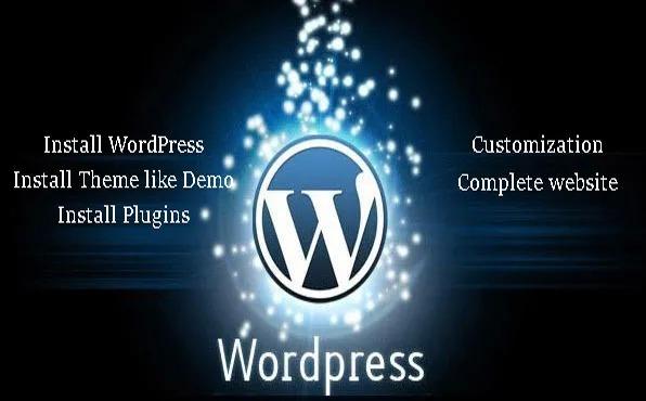 Create A Modern Wordpress Website Design Or Blog 