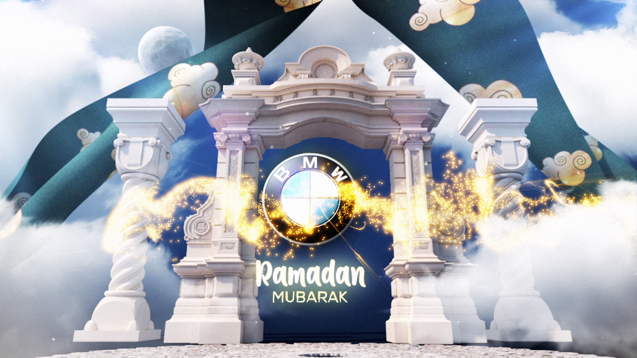 I will create custom Eid Mubarak greeting video