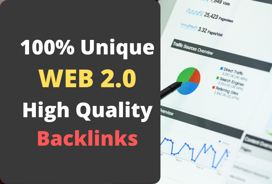 I will build 5 Web 2.0 Contextual Backlinks with unique Content and you will see Good SERP