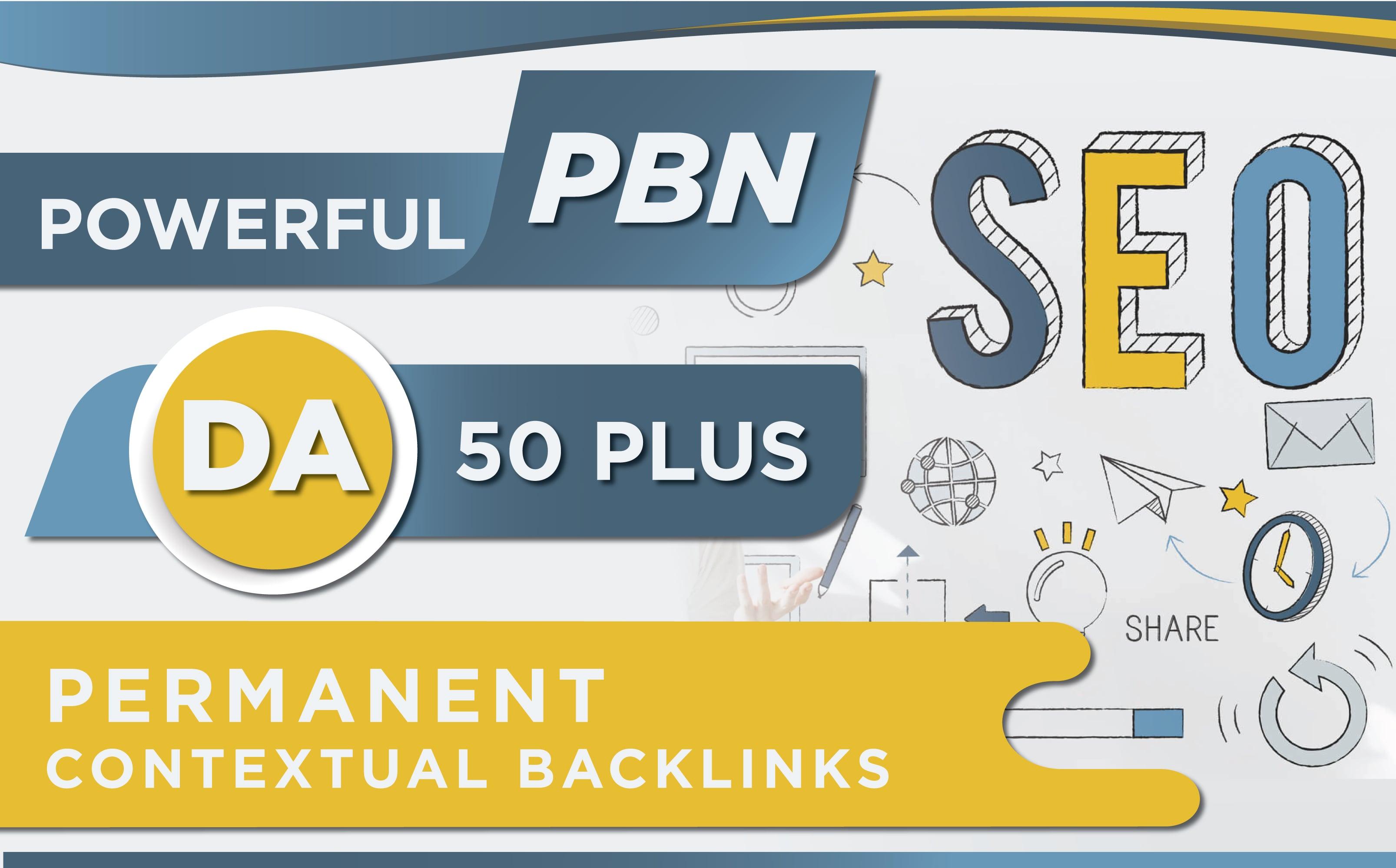 I will provide 10 PBN Bancklinks On DA 50+