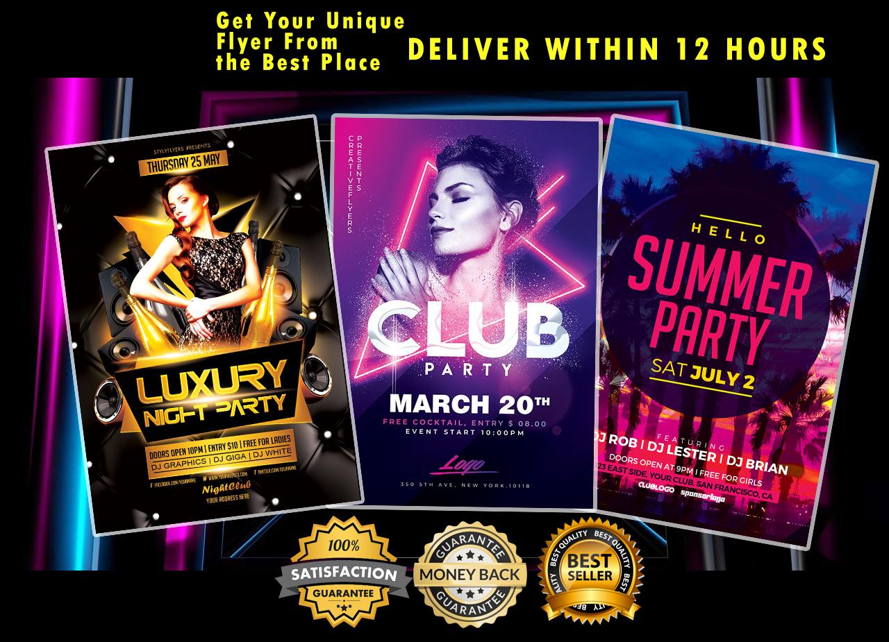 Make Creative, Unique Flyers | bifold brochure |Trifold brochure 