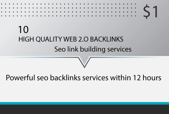 10 Powerful Web 2.0 Backlinks within 12 hours