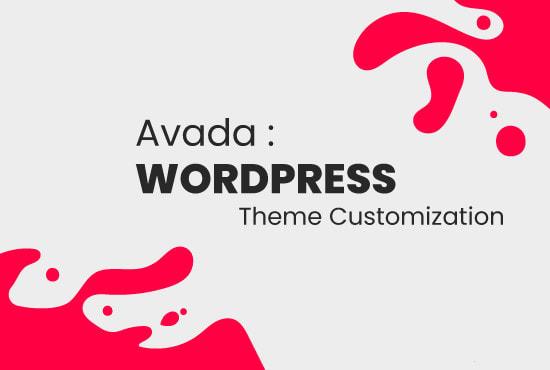 theme customization and build a seo optimized website