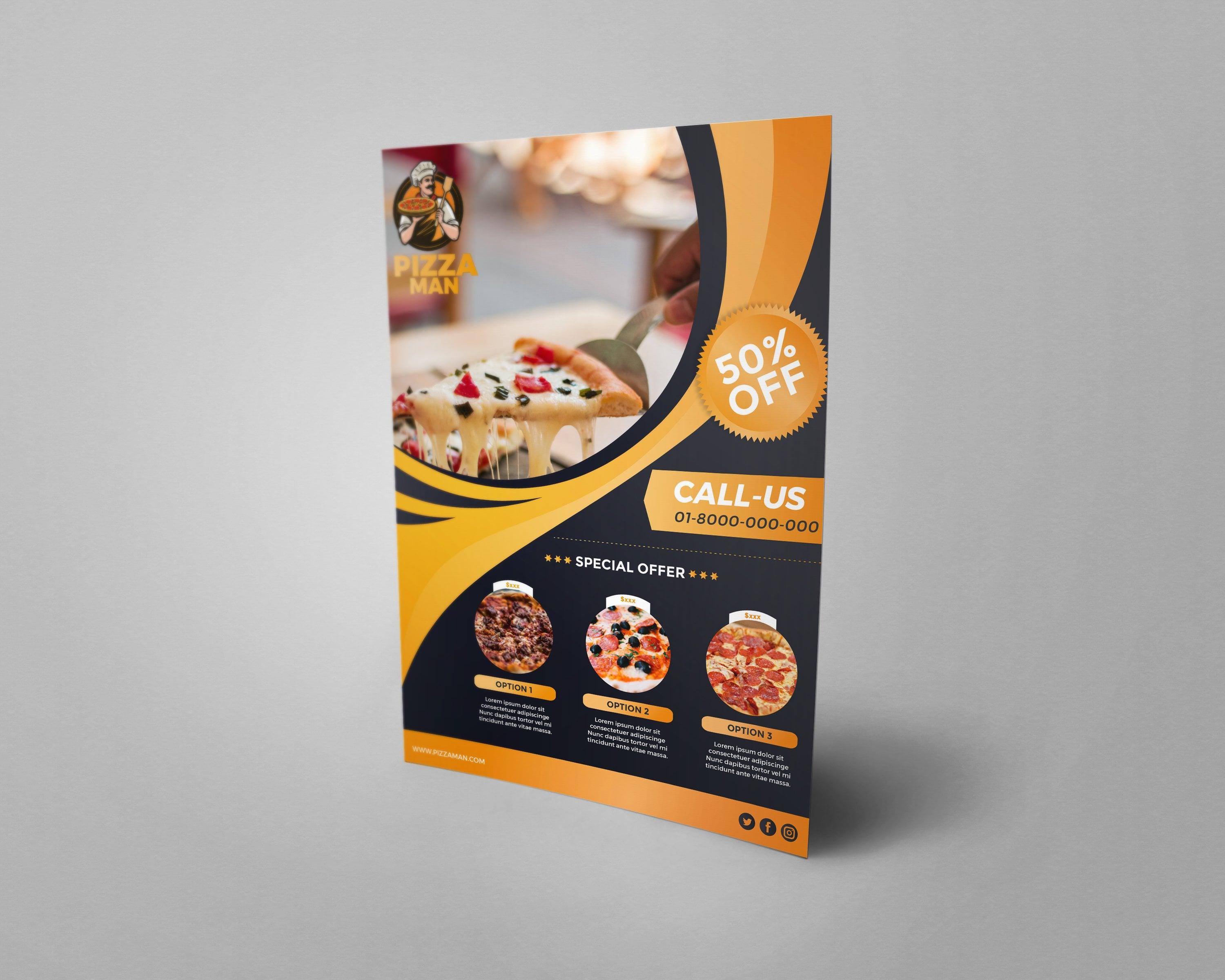 I will design amazing flyer, brochure or leaflet