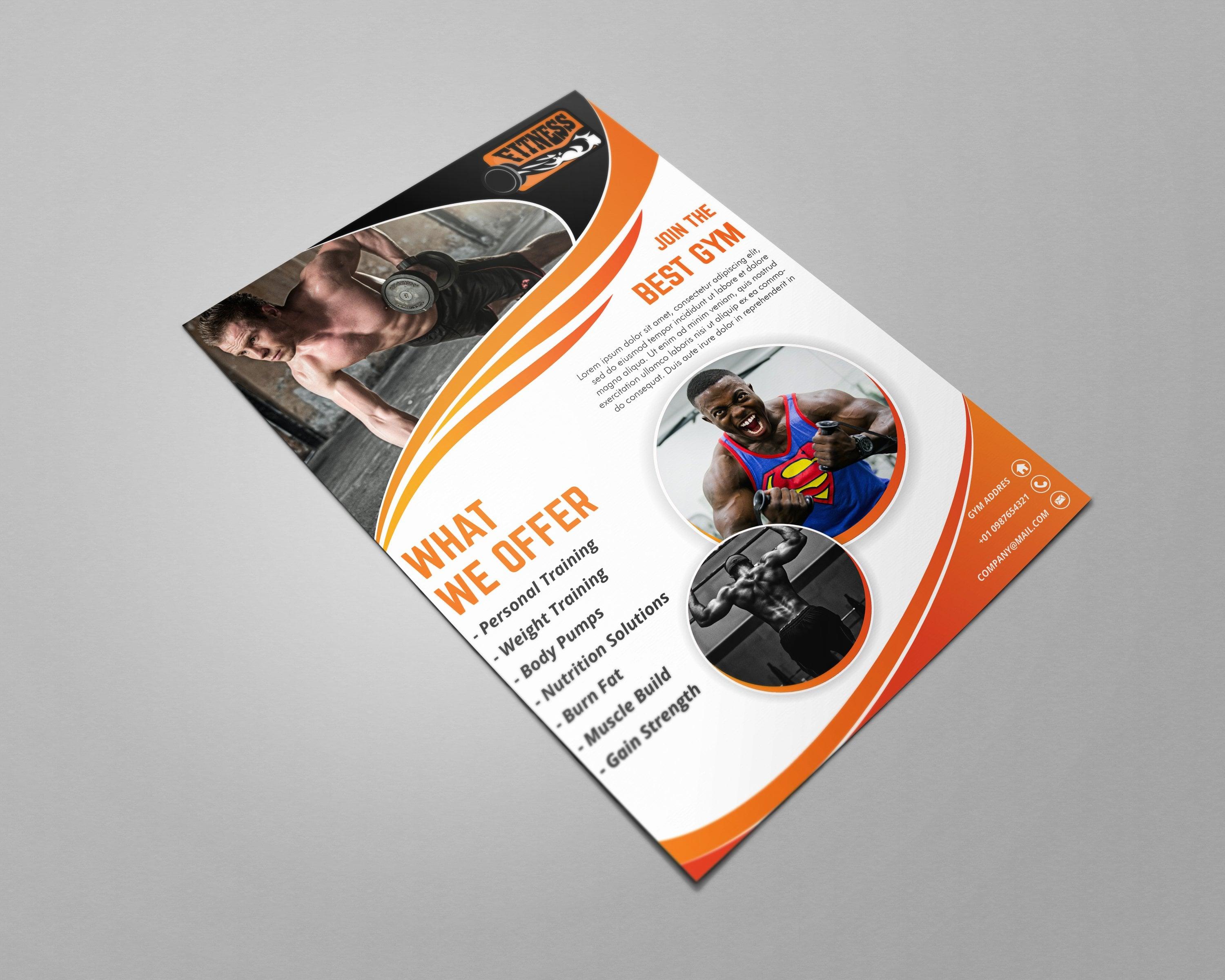 I will design amazing flyer, brochure or leaflet