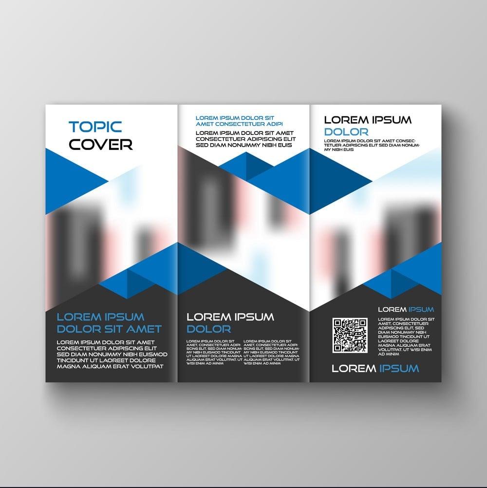 I will design print ready bifold or trifold brochure design