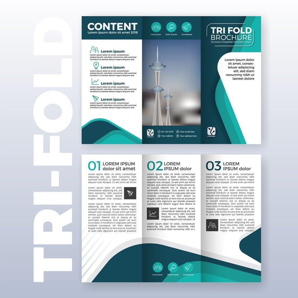 I will design print ready bifold or trifold brochure design