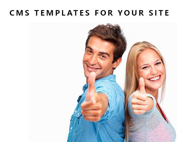 CMS templates for your site ( Bonus )