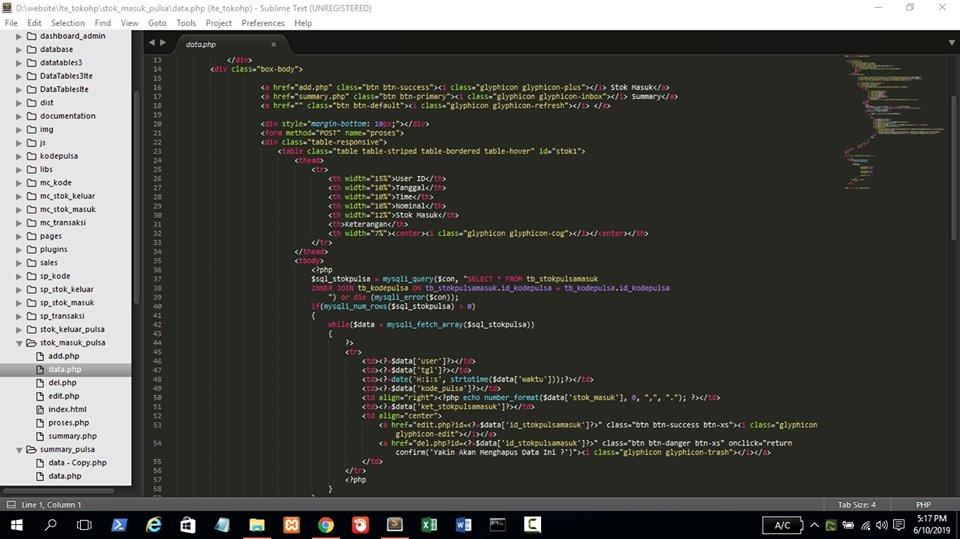 Receiving Orders for PHP Web Design Simple