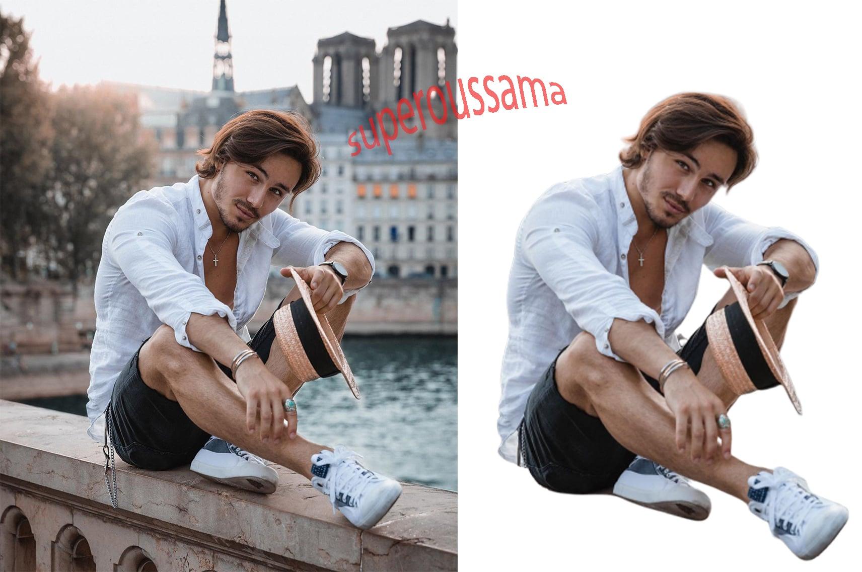 Removing background Service using Photoshop 9 images 