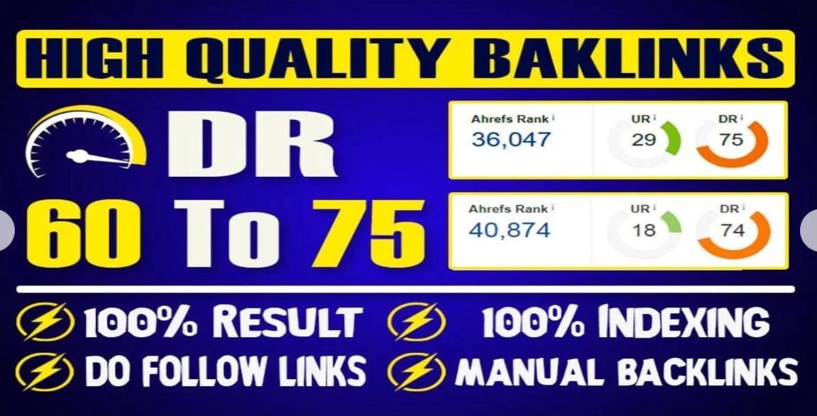 Increase Ranking with DR 75+ 25 Unique Pbn Domain High Authority Backlinks 