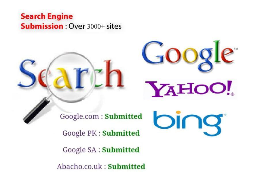 Search Engine Submission for Indexing your site Over 3000+ Sites & Redirect URL Backlinks As Bonus!