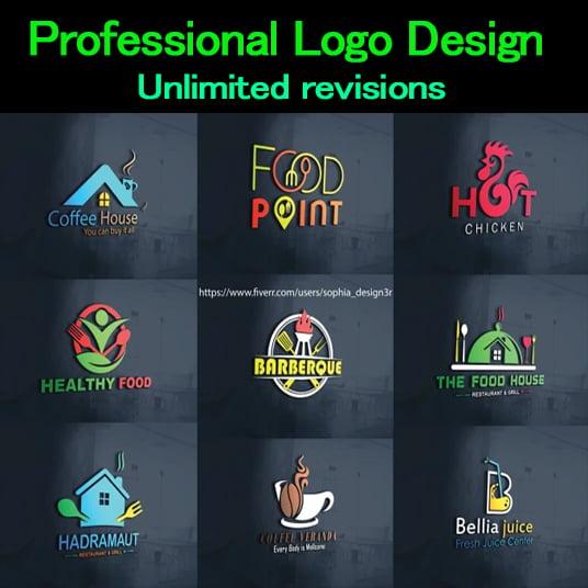 Professional logo design Express delivery 