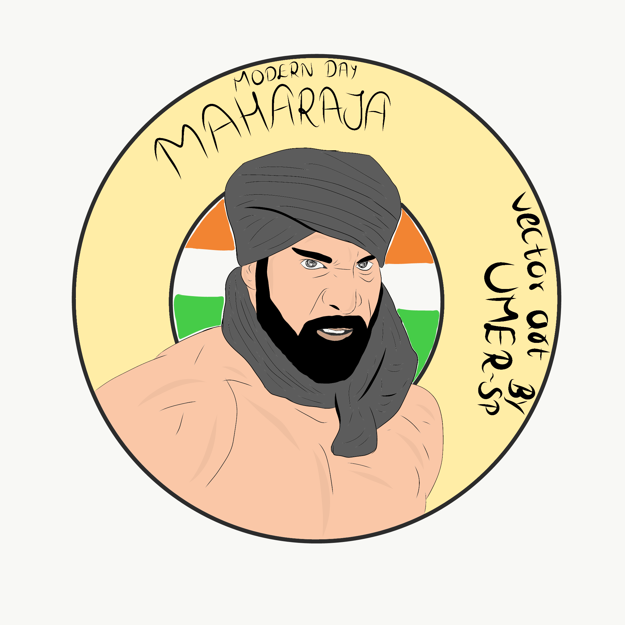 Vector art made in one hour on mobile