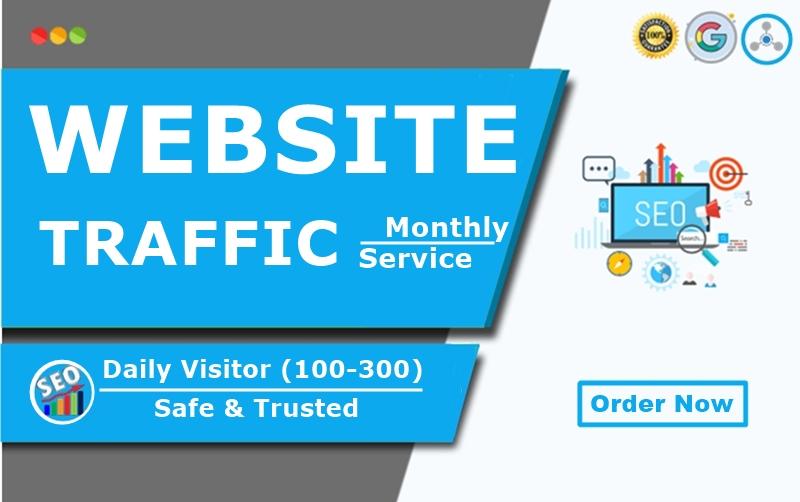 Unlimited Website Traffic for 6 month