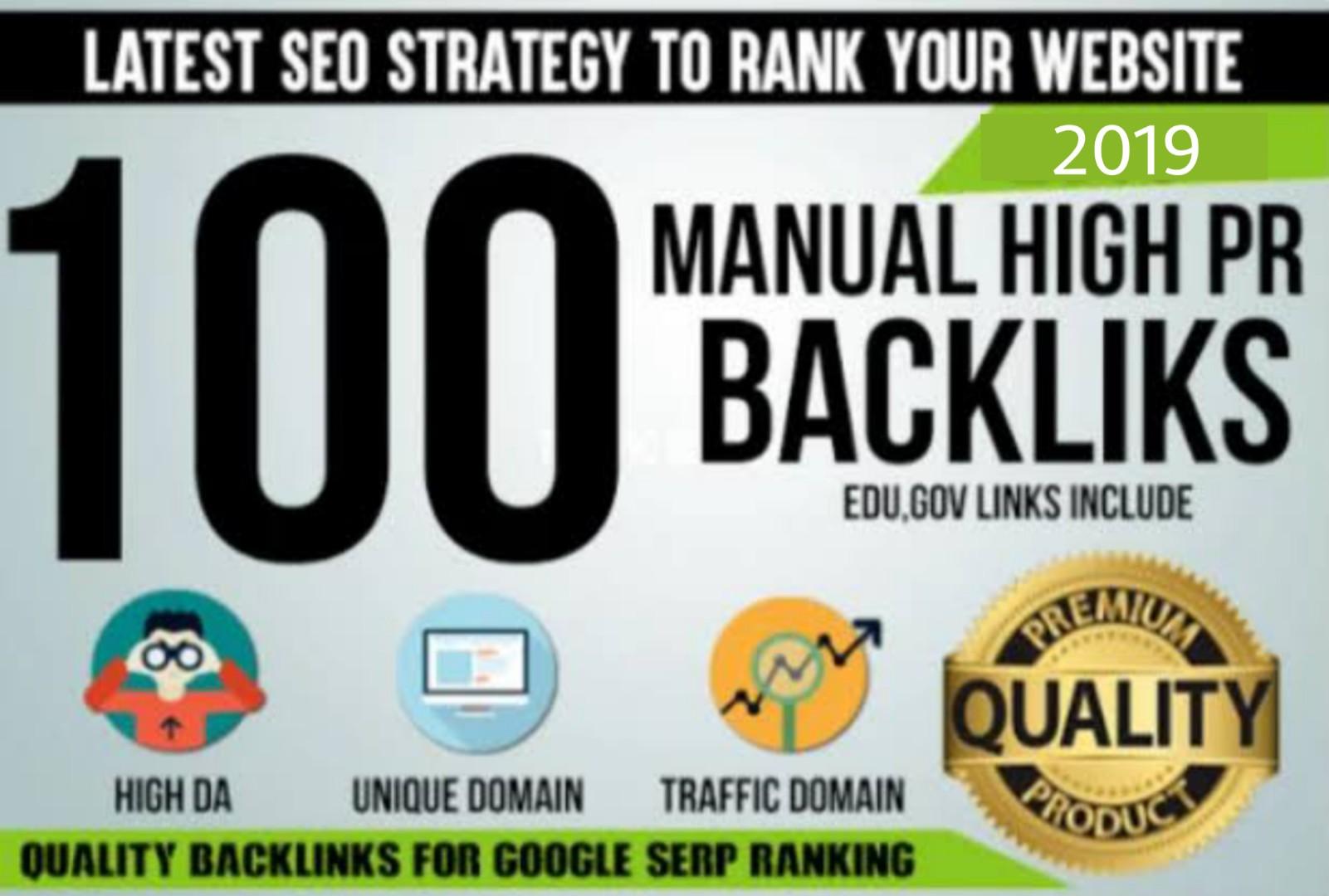 100 Dofollow Backlinks From High DA PA Websites