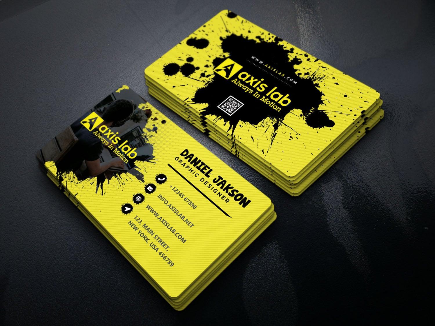 I will do unique business card design 