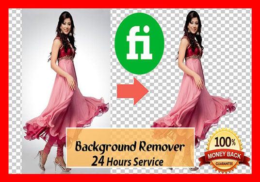 I will remove background 50 pictures