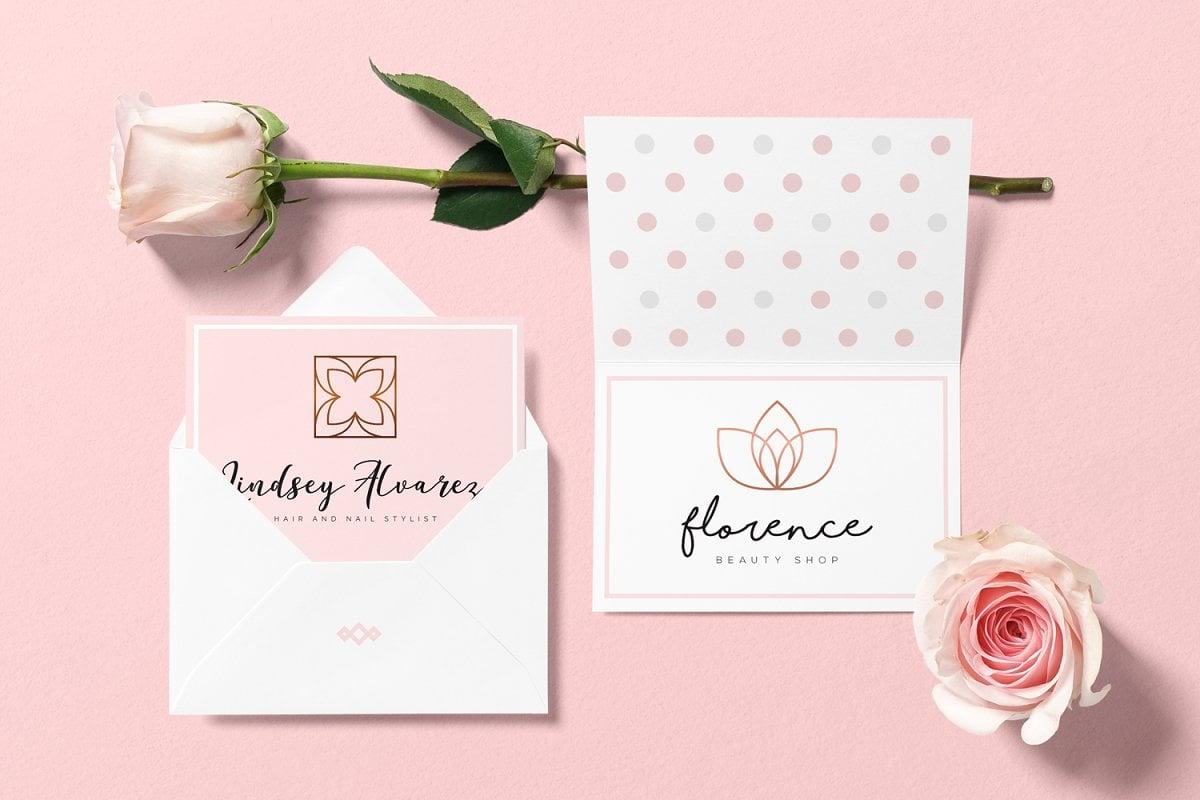 300 Geometric Premade Logo Bundle