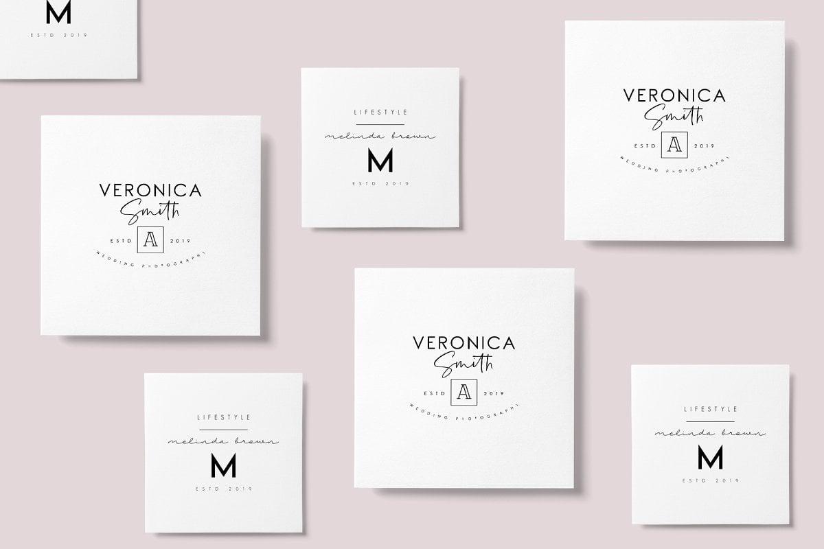 200 Trending Minimal Logo Bundle