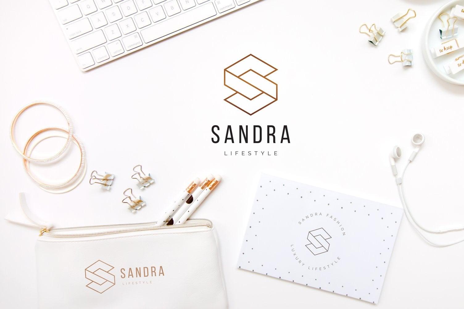 300 Geometric Premade Logo Bundle