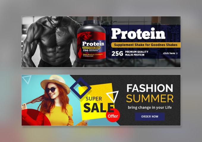 I will Design Business Banner,Website Banner & Advertisement Banner.