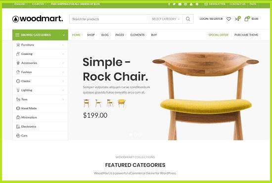 I will Create Your full Ecommerce Business Website by Woodmart Themes 