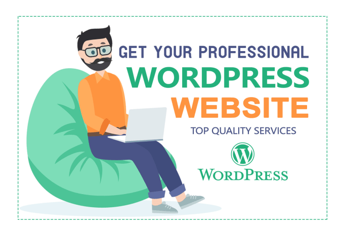I will create your professional wordpress website