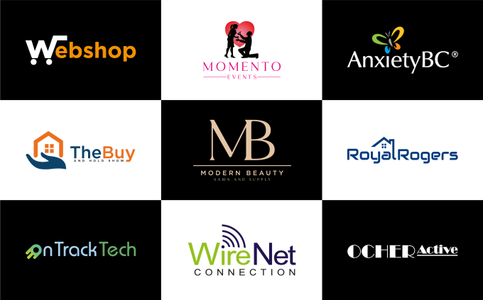 I will design minimalist logo for you Business/Company.