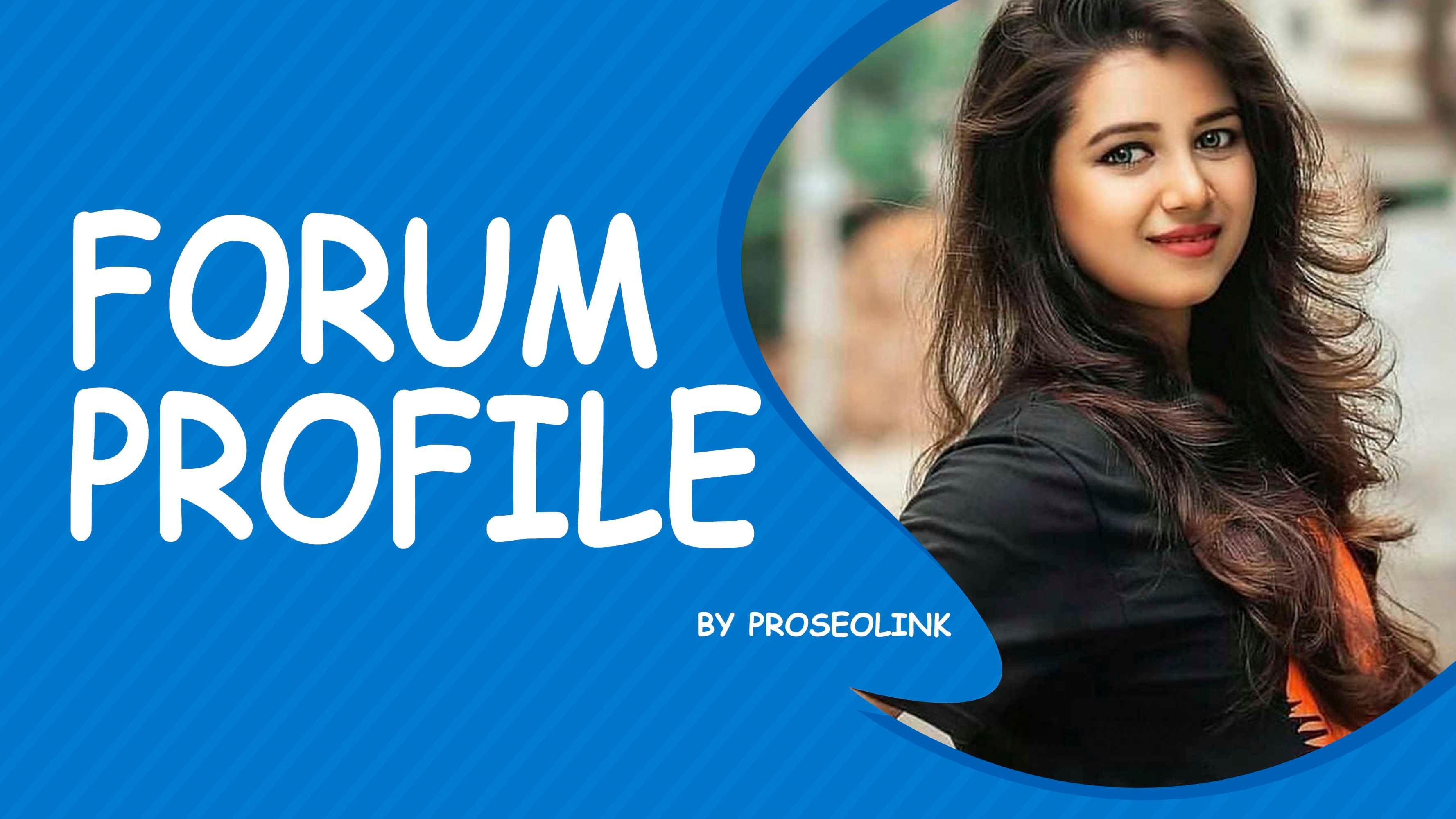 I Can Create 500+ Forum Profile Backlinks and user credit for your websites