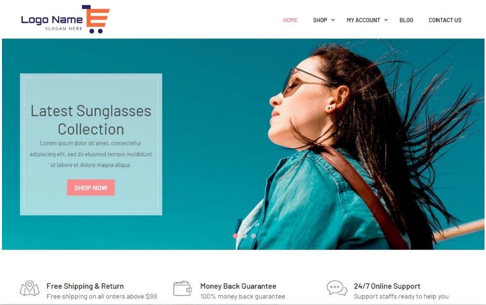Create a responsive ecommerce wordpress website
