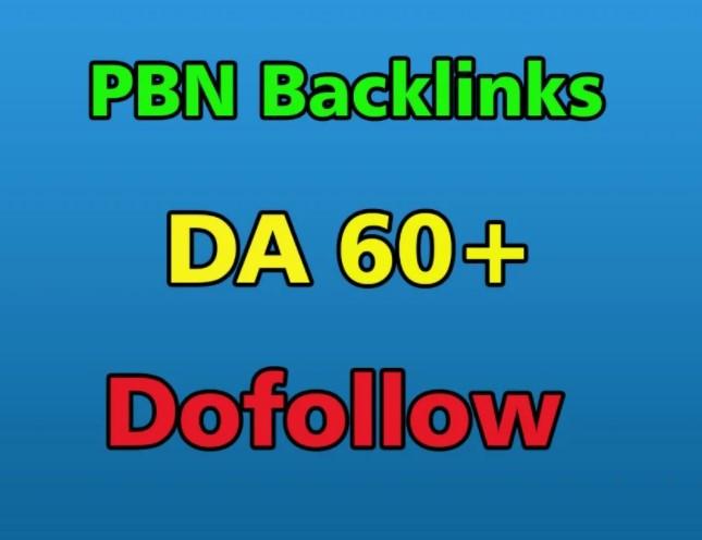 Manually create 50 high DA Homepage permanent PBN Dofollow backlinks 
