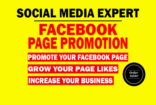 I will do organic advertising of your facebook page to get worldwide or targeted real peoples
