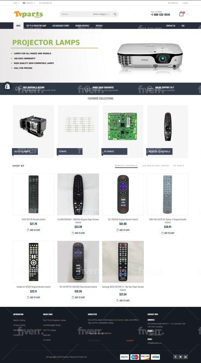 I will build ecommerce website store with wordpress woocommerce