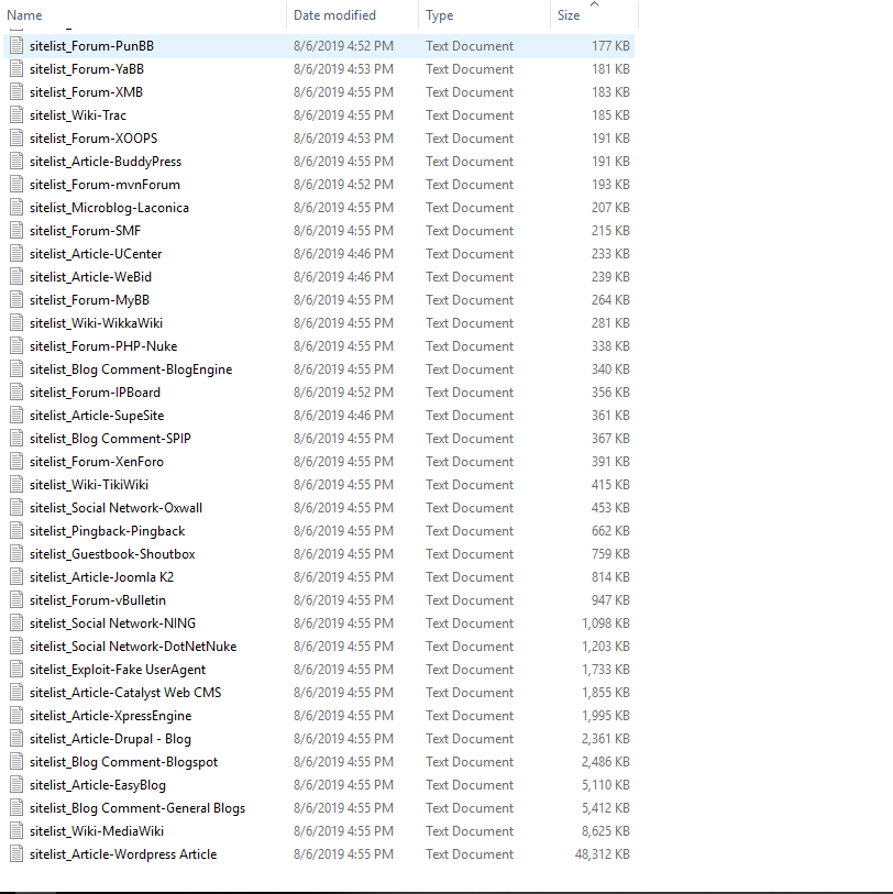 Updated 100,000,00 Plus GSA Ser Verified Links list 2019