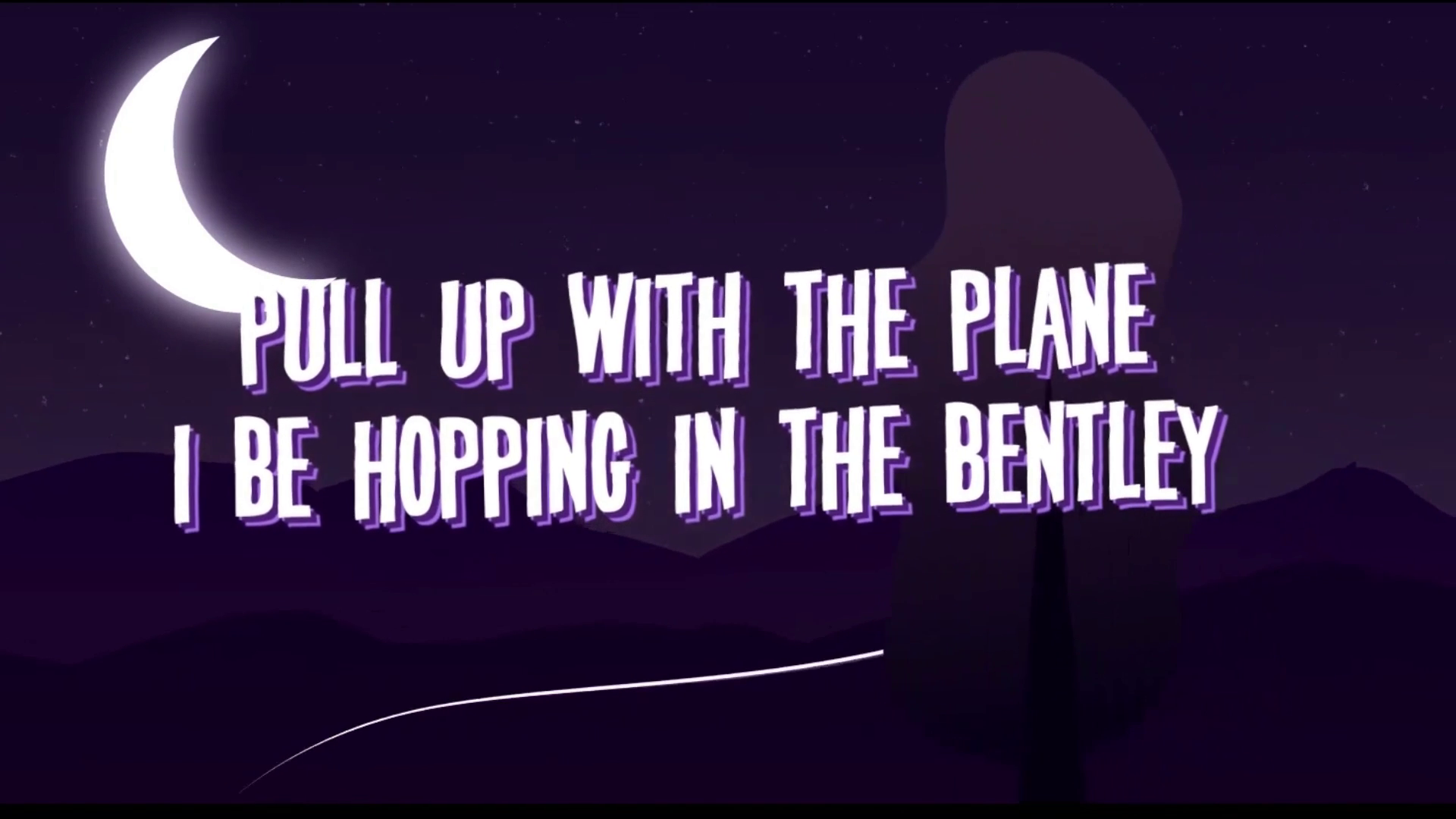 create a professional animate lyrics video