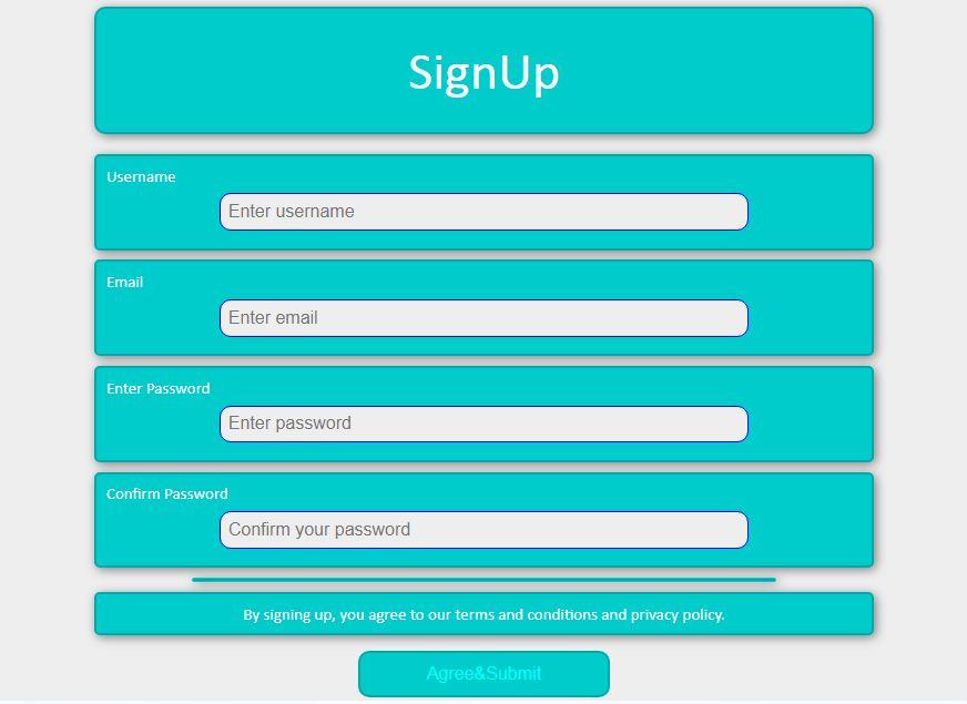 Signup and Login form with back end PHP script and email verification 