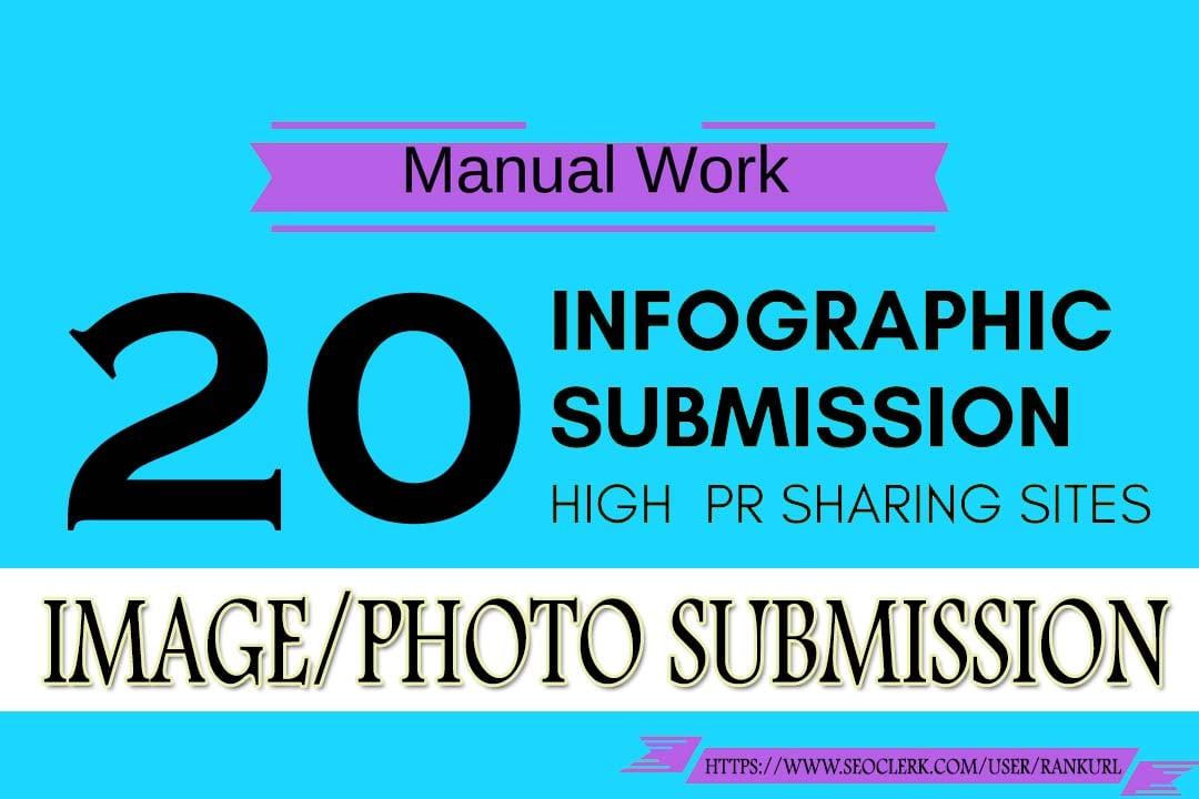 Get Extreme SEO infographic or image submission to high PR photo sharing sites with SEO Backlinks