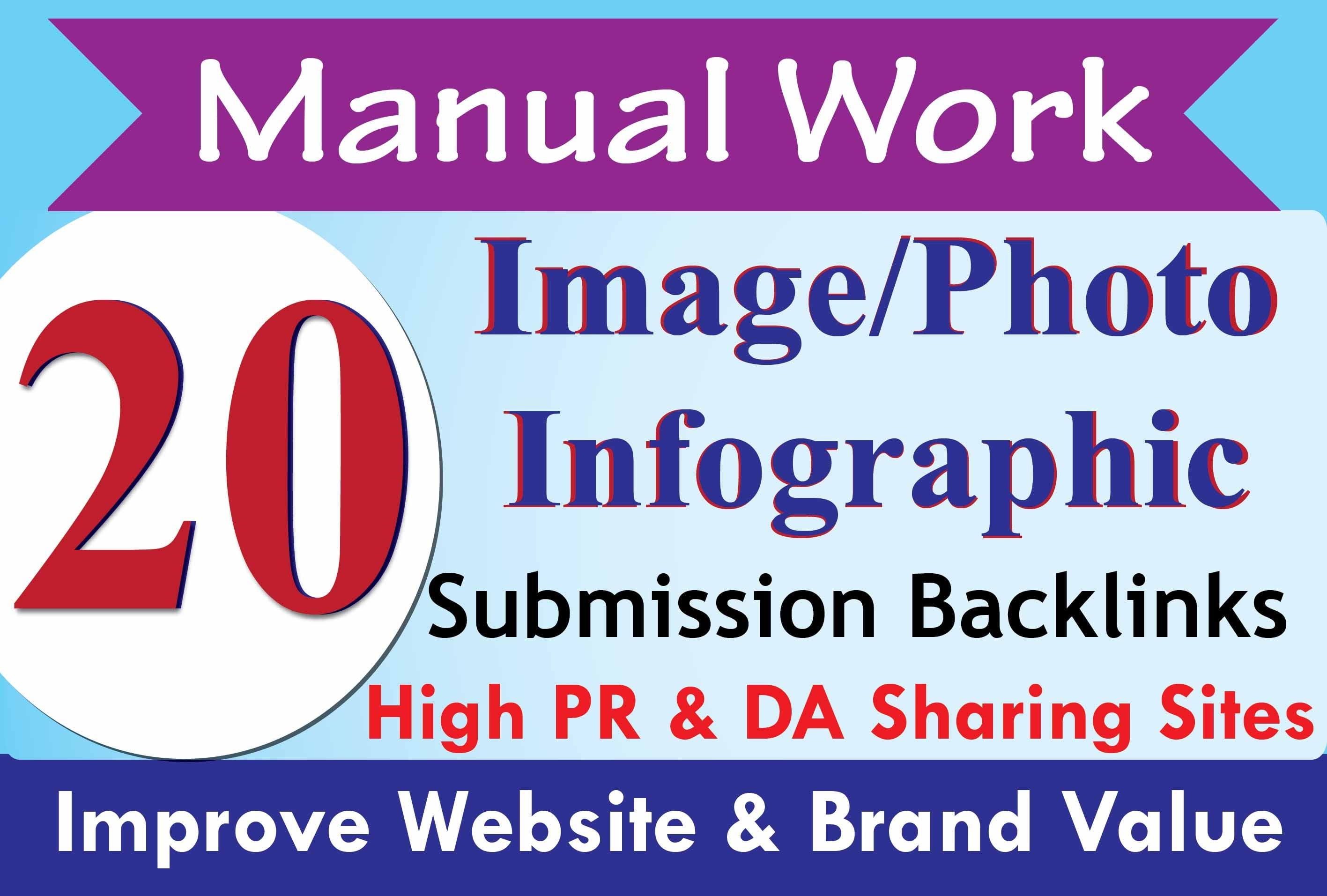 Get Extreme SEO infographic or image submission to high PR photo sharing sites with SEO Backlinks