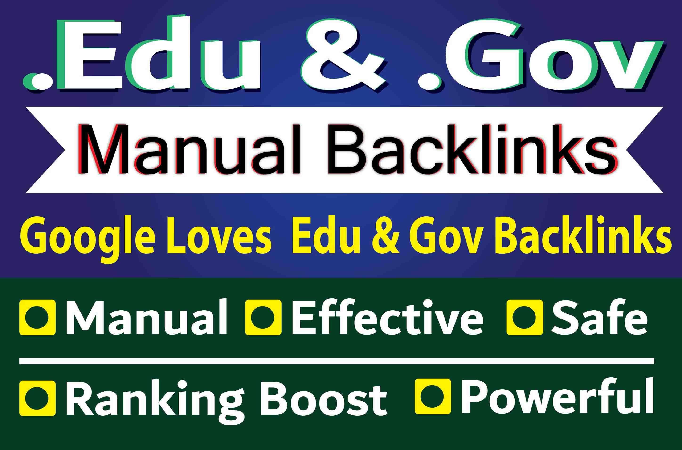 Top 22 Authority Edu or Gov Backlinks for your website or video Ranking on google 1