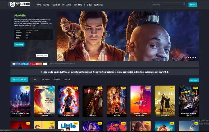 I will create wordpress movie streaming website with 100k database