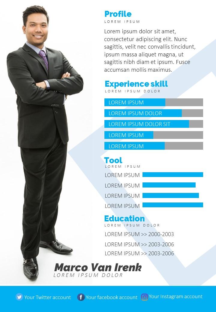 Get 8 Awesome Colorful Editable Resume Templates