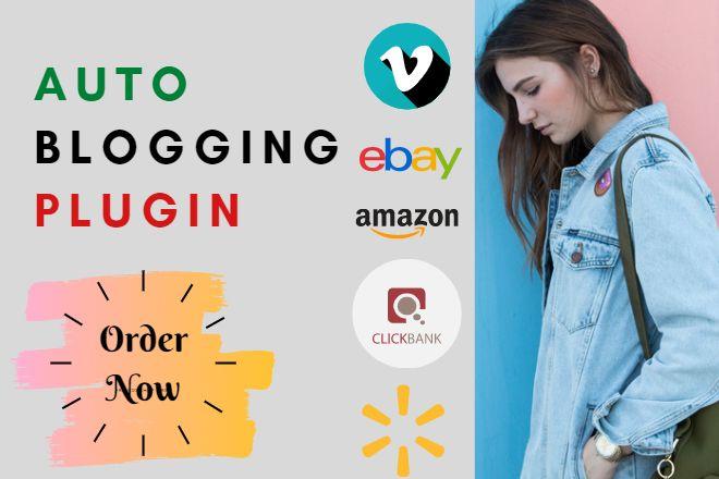 I Will Give Auto Blogging Plugin For Word Press Sites
