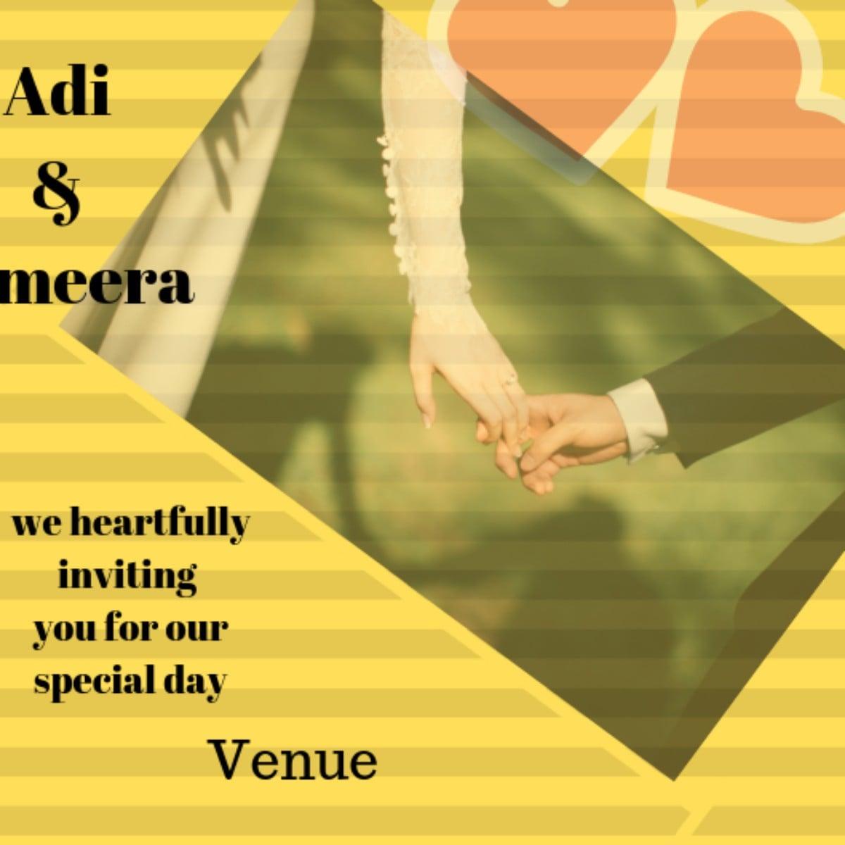 Flyer, posters and modern invitations