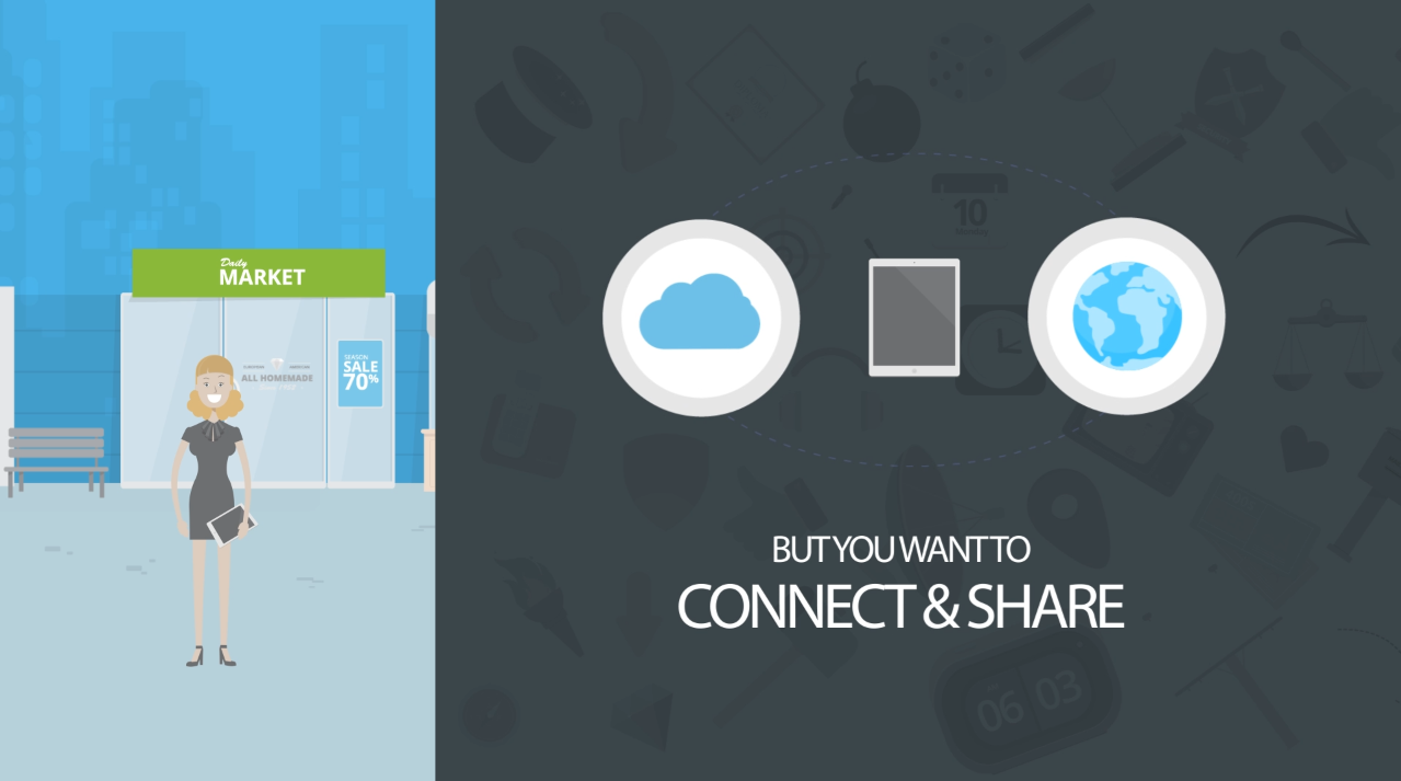 Up to 30 seconds 2D animated video