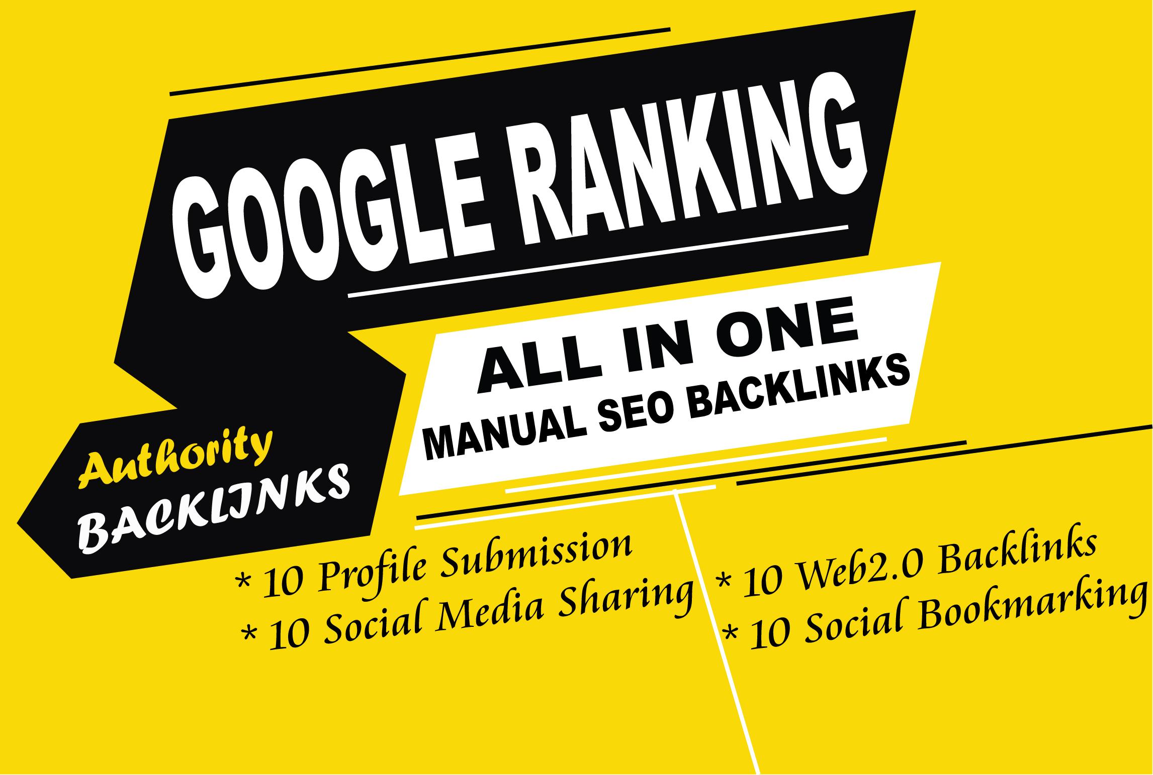 All in one high authority seo quality backlinks