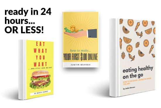 I Will Make A Cover For Your Ebook In 24 Hours Or Less