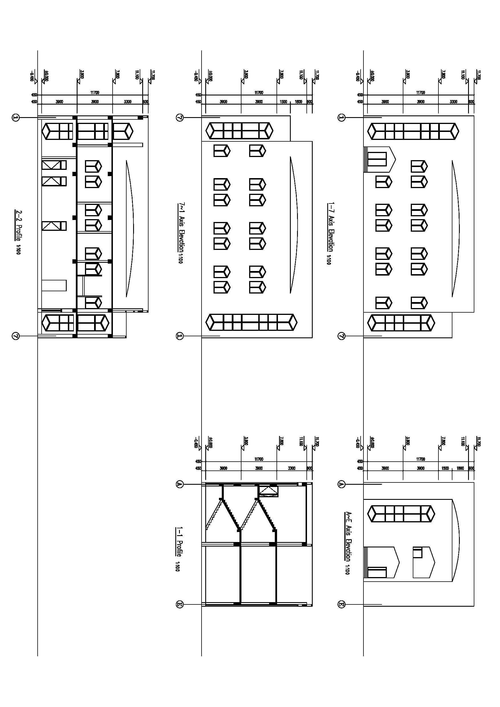 Architecture 2D & 3D floor plan using autocad